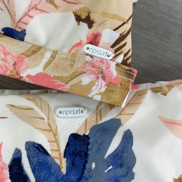 ☀️RIP CURL☀️ SUNSET DRIFT X BACK TRI SUNSET WAVES GOOD HIPSTER BIKINI SET - Picture 7 of 15